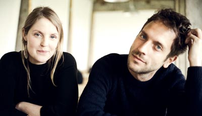 Lauren Kinsella and Chris Hyson
